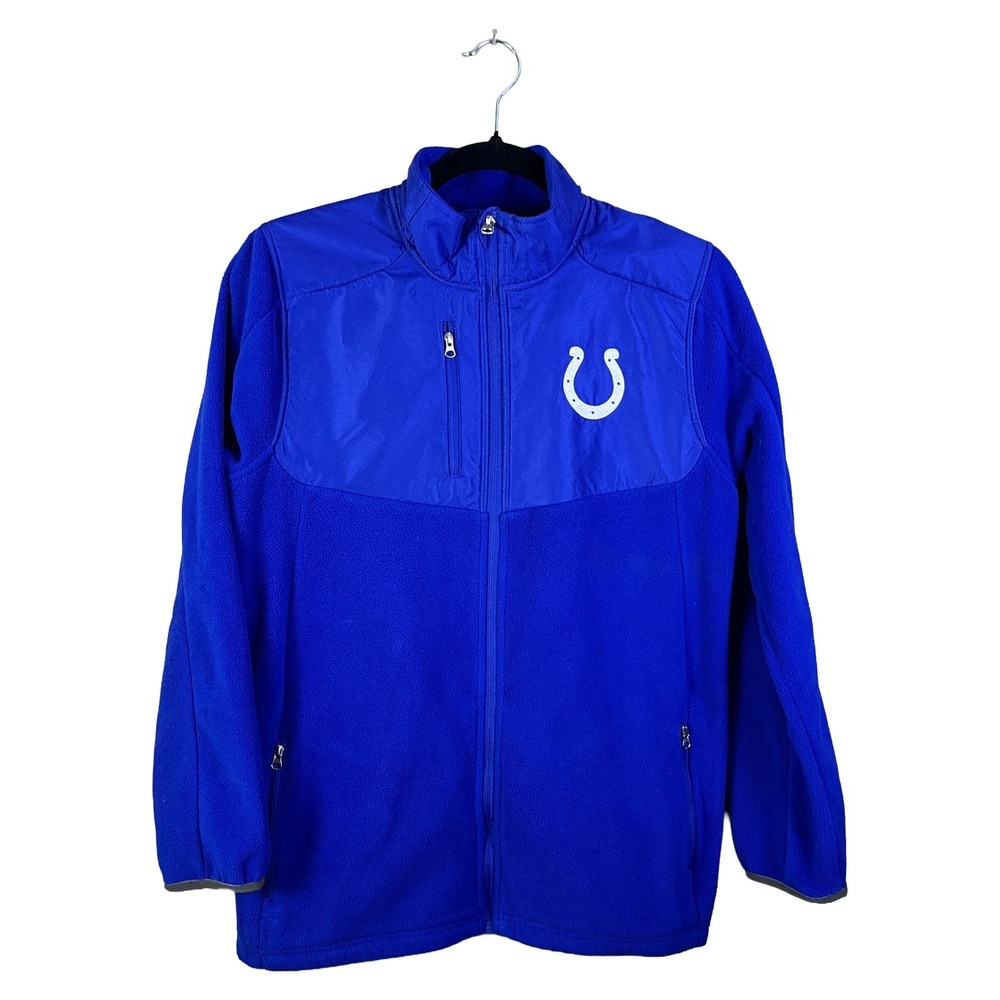 NFL Team‎ Apparel Jacket 2010s Youth L 14/16 Indianapolis Colts Blue Gorpcore